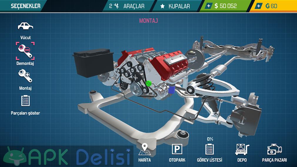 Car Mechanic Simulator v2.1.11 MOD APK —  PARA HİLELİ 2