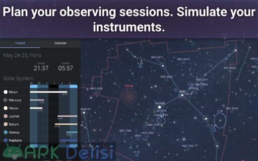Stellarium Plus – Gökyüzü Haritası v1.12.5 PREMİUM APK — TAM SÜRÜM 9