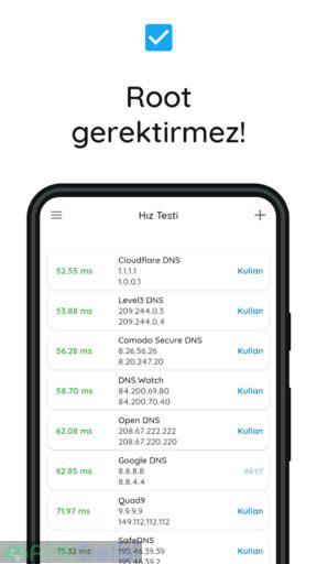 DNS Değiştirici v1310r PRO APK — ROOTSUZ DNS Mobil, WiFi 6