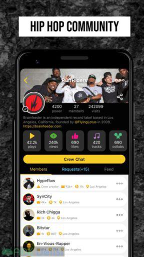 Rap Fame v2.101.3 PREMİUM MOD APK – Rap Music Studio 6