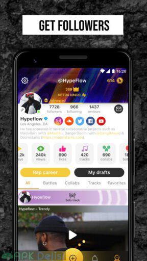 Rap Fame v2.101.3 PREMİUM MOD APK – Rap Music Studio 7