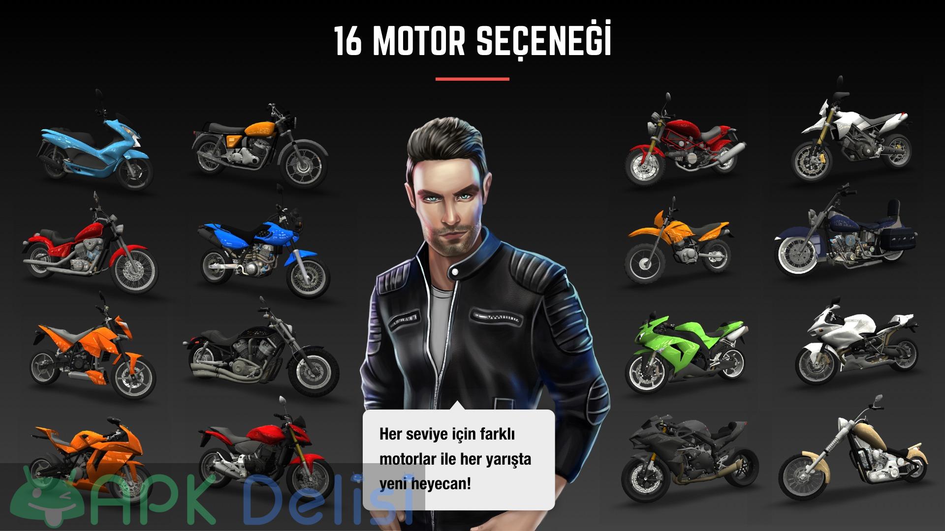 Racing Fever Moto v1.97.0 MOD APK — SINIRSIZ PARA HİLELİ 2