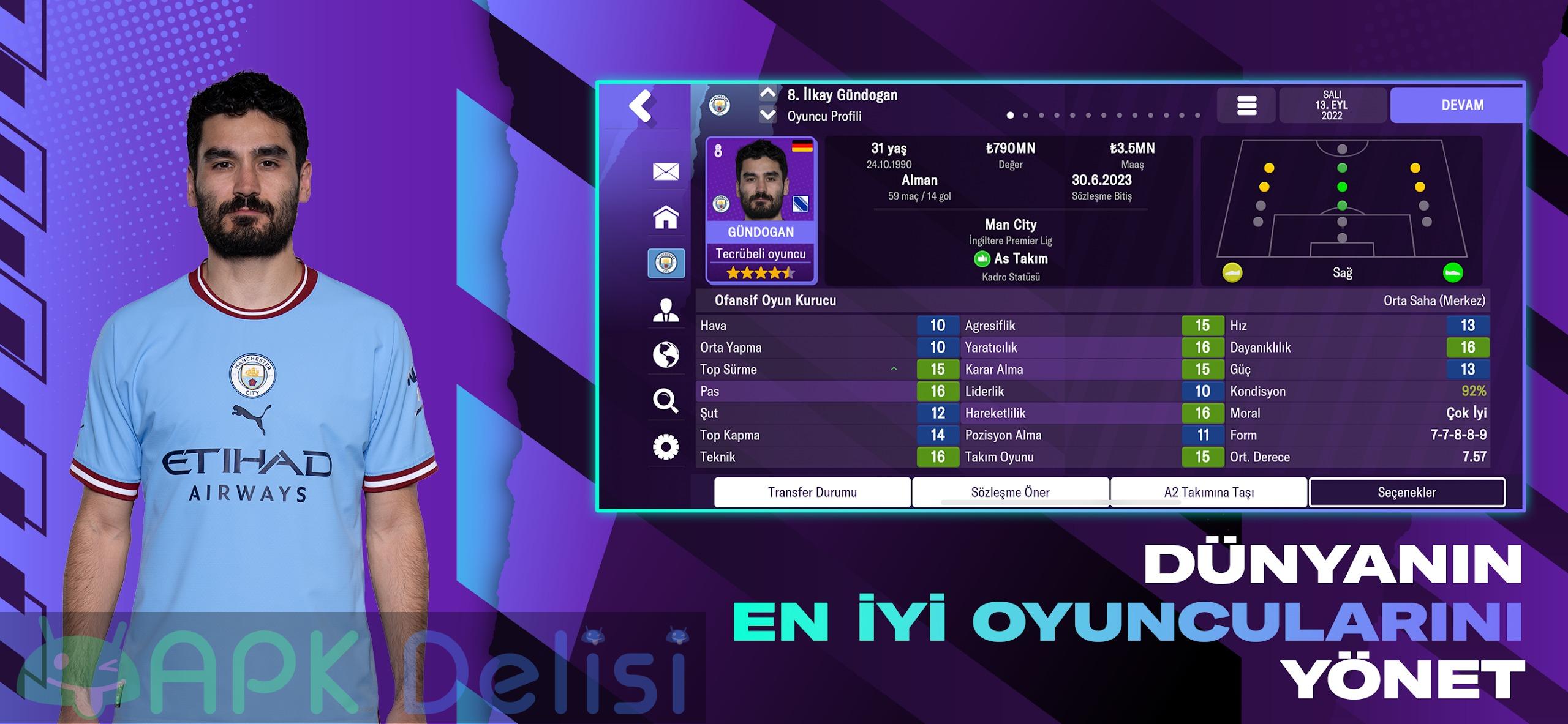 Football Manager 2023 Mobile v14.0.4 FULL APK — TAM SÜRÜM 1