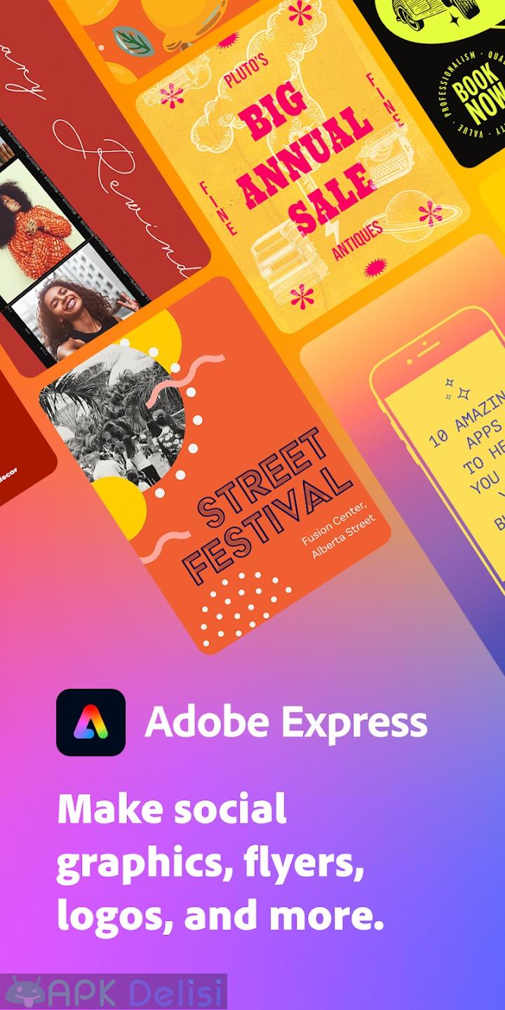 Adobe Express: Graphic Design v8.19.2 PREMİUM — MOD APK 1