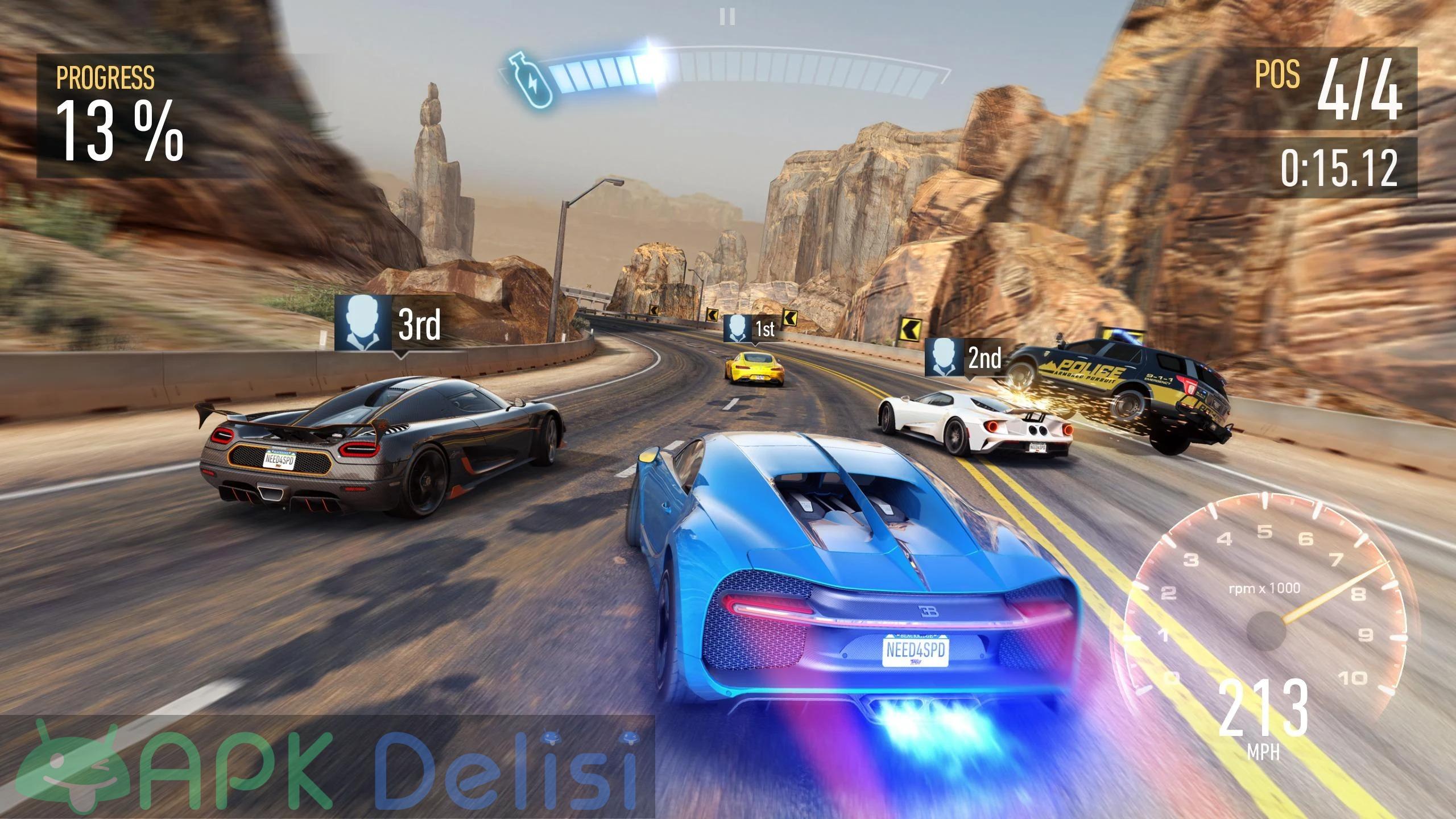 Need for Speed™ No Limits v4.9.1 MOD APK — SINIRSIZ NİTRO HİLELİ 2