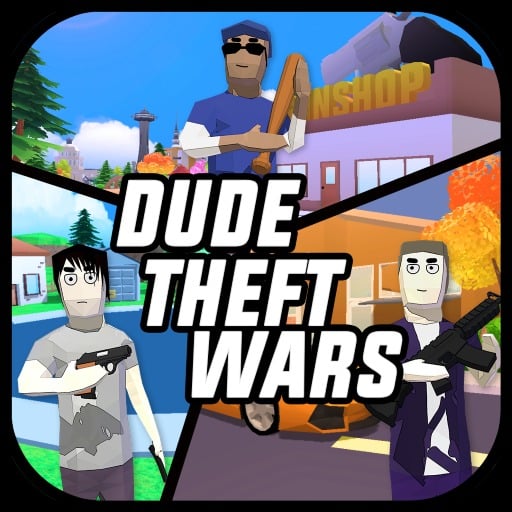 Dude Theft Wars sınırsız para hileli mod apk indir 0