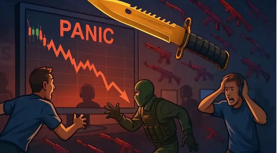 Counter-Strike 2 Skin Market Çöküşü: 1.8 Milyar Dolarlık Krizin Perde Arkası - Öne çıkan görsel
