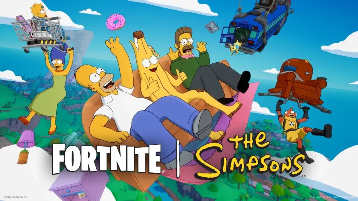 Fortnite Simpsons Sezonu Başladı: Springfield Adası, Homer ve Donut Yağmuru! - Öne çıkan görsel