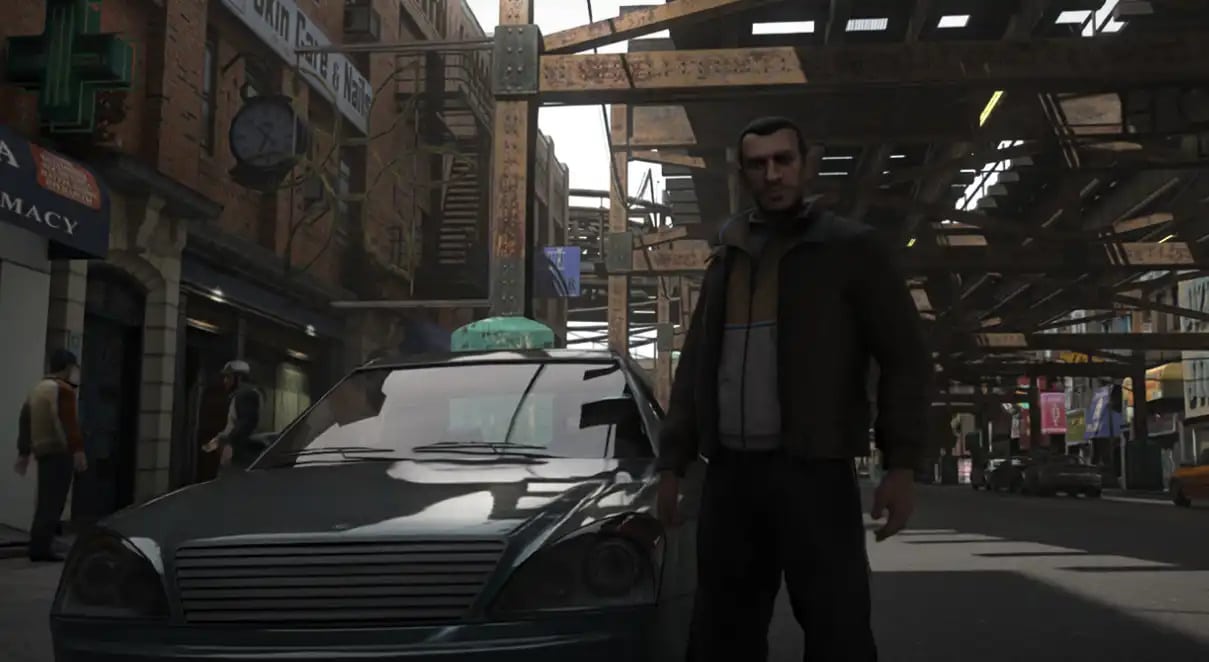 GTA 4 RTX Remaster: Hayranların Yaptığı Yeniden Yapım ve 4K Karşılaştırması - Öne çıkan görsel