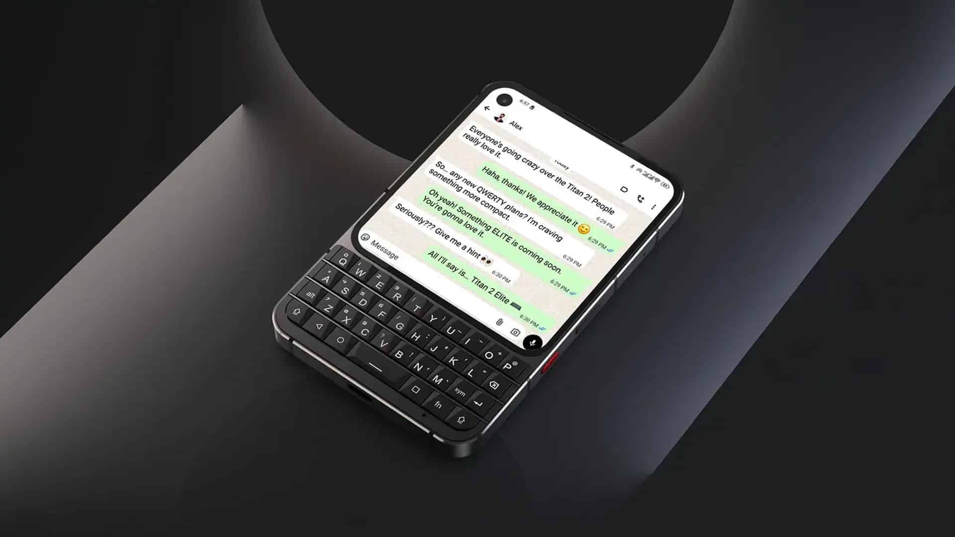 Unihertz Titan 2 Elite: Einführung des kompakten Smartphones mit physischer Tastatur - Ausgewähltes Bild