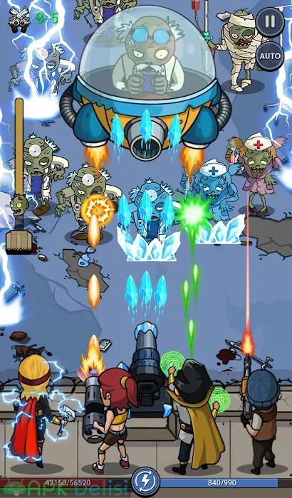 Zombie War Idle v154 MOD APK — PARA HİLELİ 3