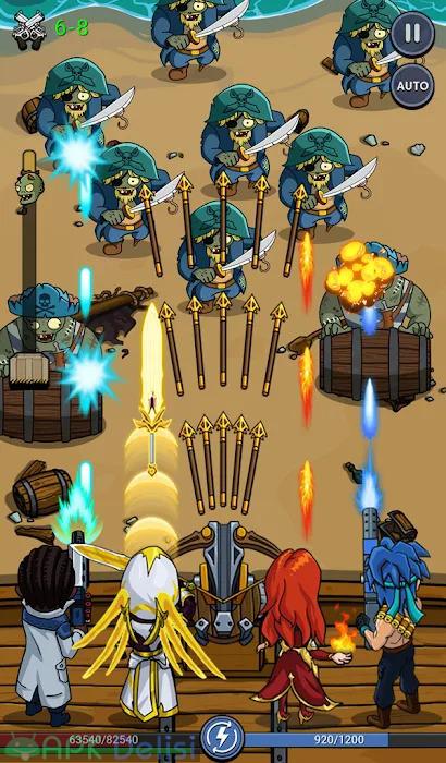 Zombie War Idle v154 MOD APK — PARA HİLELİ 5