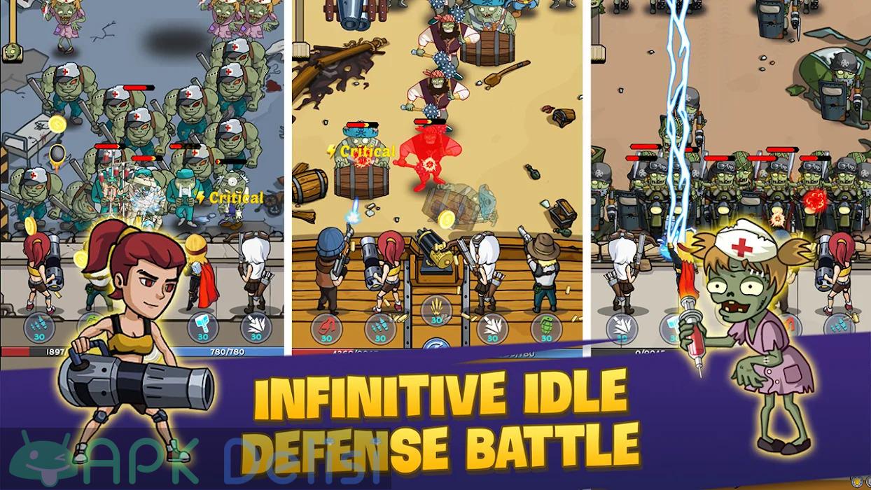 Zombie War Idle v154 MOD APK — PARA HİLELİ 8